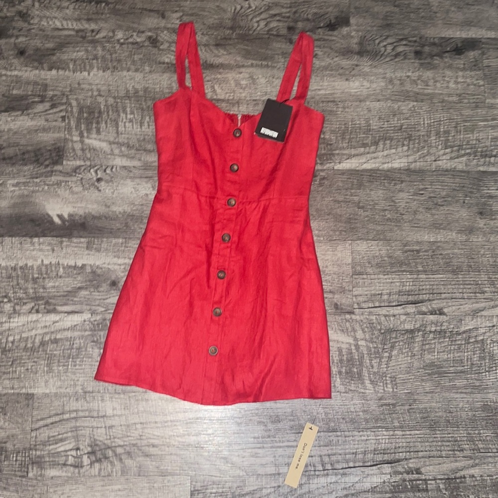 Red dress